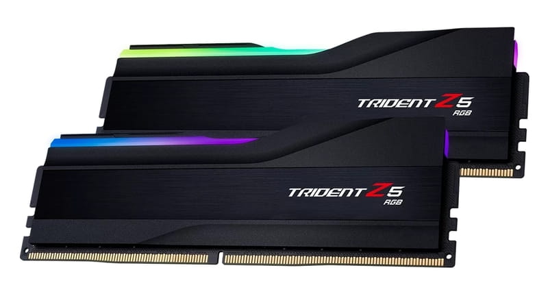 Модуль памяти DDR5 2x48GB/6400 G.Skill Trident Z5 RGB Black (F5-6400J3239F48GX2-TZ5RK)