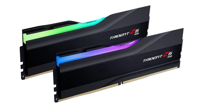 Модуль памяти DDR5 2x48GB/6400 G.Skill Trident Z5 RGB Black (F5-6400J3239F48GX2-TZ5RK)