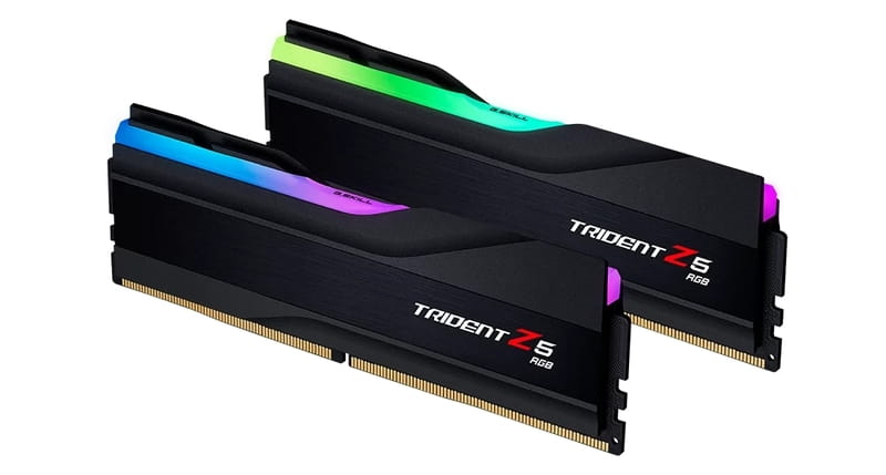 Модуль памяти DDR5 2x48GB/6400 G.Skill Trident Z5 RGB Black (F5-6400J3239F48GX2-TZ5RK)