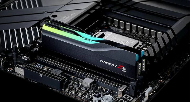 Модуль памяти DDR5 2x16GB/6000 G.Skill Trident Z5 RGB Black (F5-6000J3238F16GX2-TZ5RK)