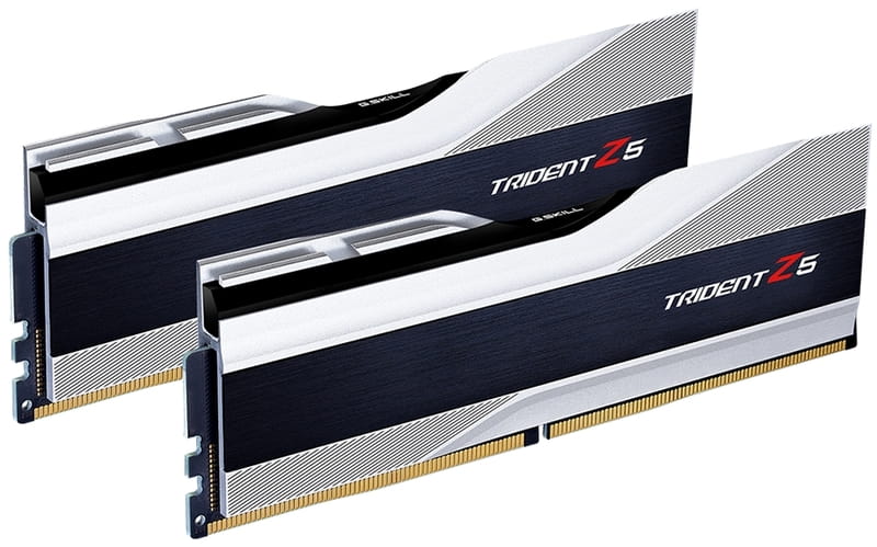 Модуль памяти DDR5 2x16GB/6000 G.Skill Trident Z5 Silver (F5-6000J3040F16GX2-TZ5S)