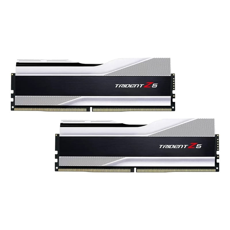 Модуль памяти DDR5 2x16GB/6000 G.Skill Trident Z5 Silver (F5-6000J3040F16GX2-TZ5S)