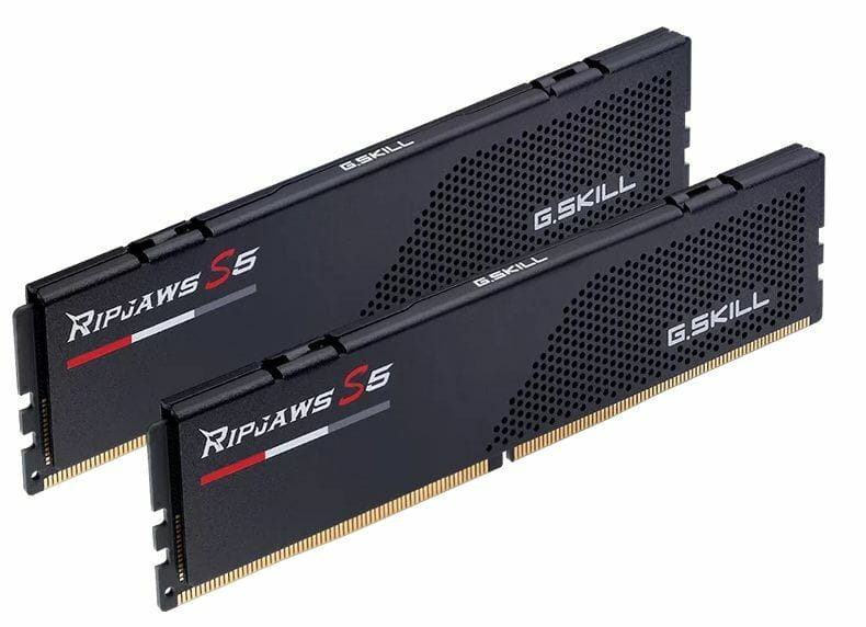 Модуль пам`ятi DDR5 2x16GB/6400 G.Skill Ripjaws S5 Black (F5-6400J3239G16GX2-RS5K)