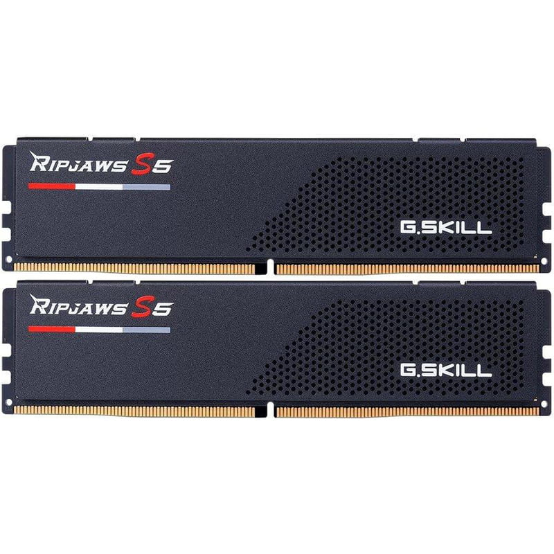 Модуль пам`ятi DDR5 2x16GB/6400 G.Skill Ripjaws S5 Black (F5-6400J3239G16GX2-RS5K)
