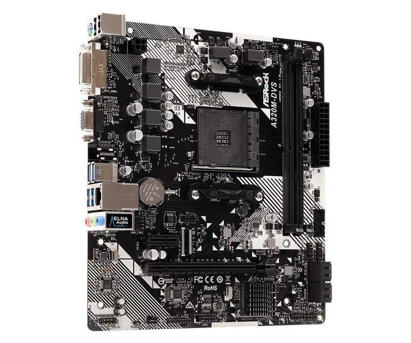 Материнська плата ASRock A320M-DVS R4.0 Socket AM4