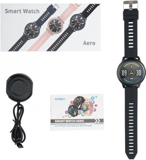 Смарт-часы Globex Smart Watch Me Aero Black