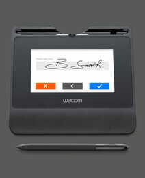 Графический планшет Wacom Signature Black (STU-540)