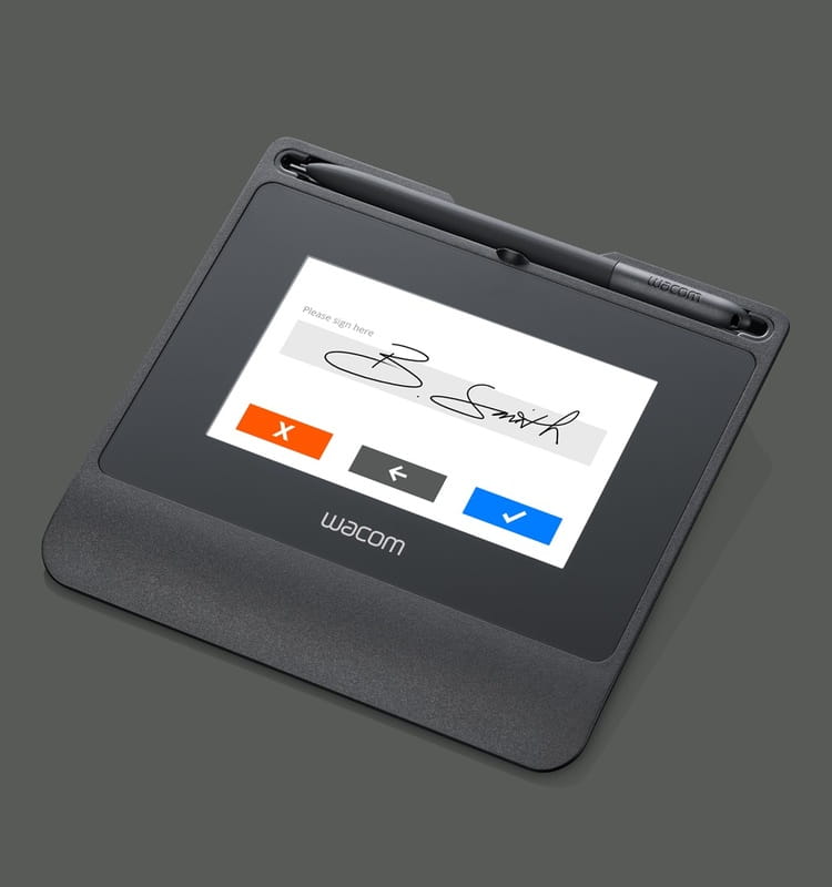 Графический планшет Wacom Signature Black (STU-540)