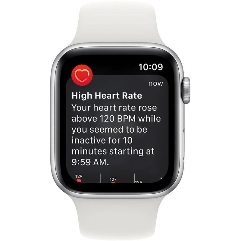Смарт-годинник Apple Watch SE GPS 44mm Silver Aluminum Case (MNK23UL/A)