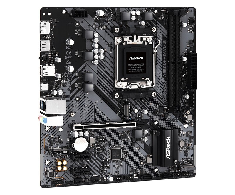 Материнская плата ASRock A620M-HDV/M.2 Socket AM5