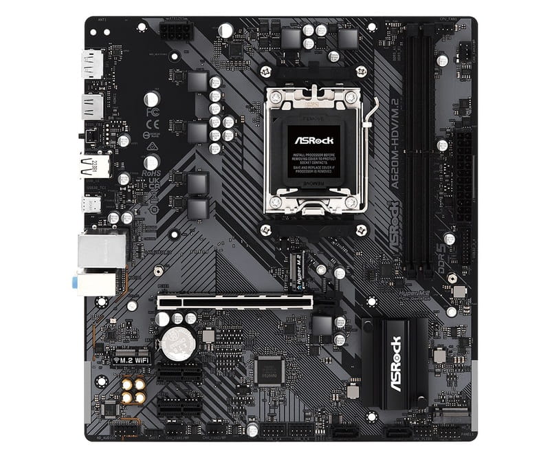 Материнская плата ASRock A620M-HDV/M.2 Socket AM5