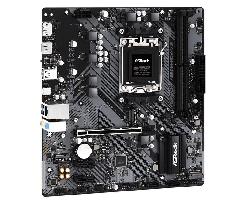 Материнская плата ASRock A620M-HDV/M.2 Socket AM5