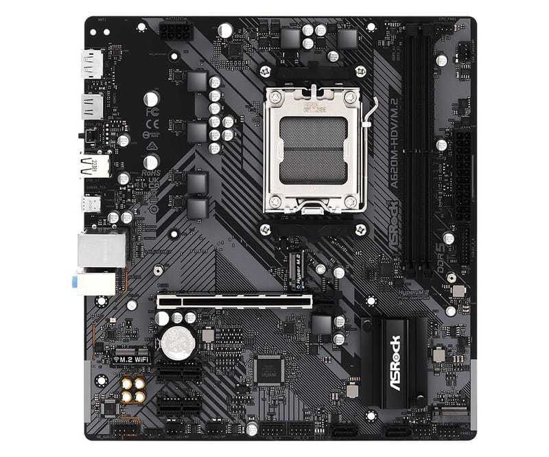 Материнская плата ASRock A620M-HDV/M.2 Socket AM5