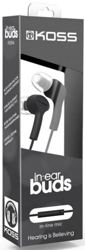 Гарнитура KOSS KEB9iK Mic Black (192526.101)