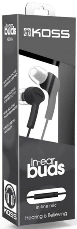 Гарнитура KOSS KEB9iK Mic Black (192526.101)