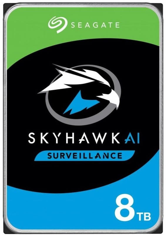 Накопитель HDD 3.5" SATA 8.0TB Seagate SkyHawk Surveillance 5400rpm 256MB (ST8000VX010)