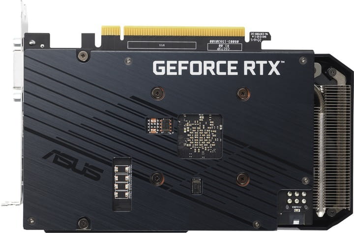 Видеокарта GF RTX 3050 8GB GDDR6 Dual OC V2 Asus (DUAL-RTX3050-O8G-V2)