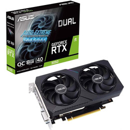 Відеокарта GF RTX 3050 8GB GDDR6 Dual OC V2 Asus (DUAL-RTX3050-O8G-V2)