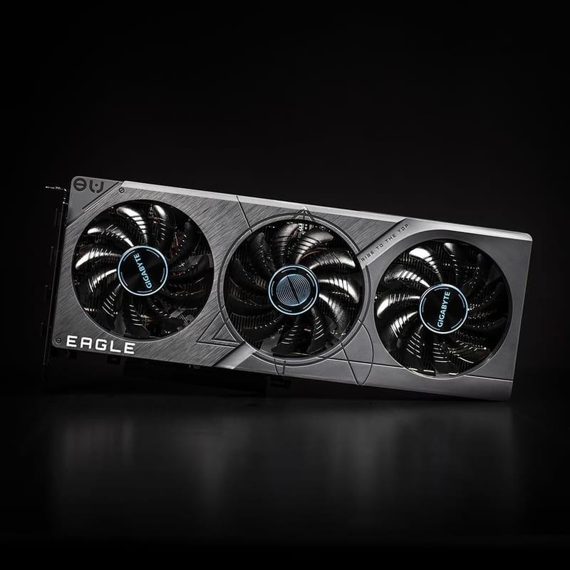 Видеокарта GF RTX 4060 Ti  8GB GDDR6 Eagle Gigabyte (GV-N406TEAGLE-8GD)