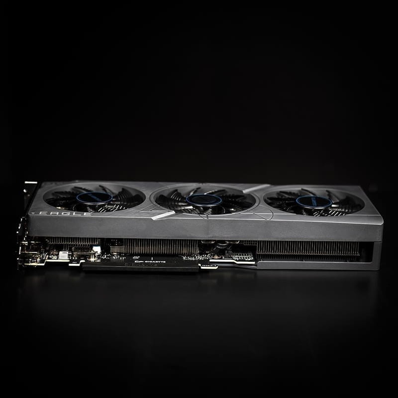 Видеокарта GF RTX 4060 Ti  8GB GDDR6 Eagle Gigabyte (GV-N406TEAGLE-8GD)