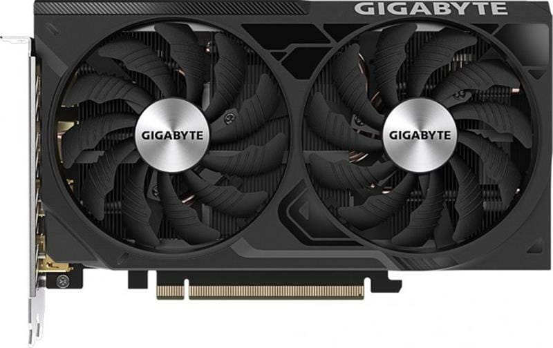 Видеокарта GF RTX 4060 Ti  8GB GDDR6 WindForce OC Gigabyte (GV-N406TWF2OC-8GD)