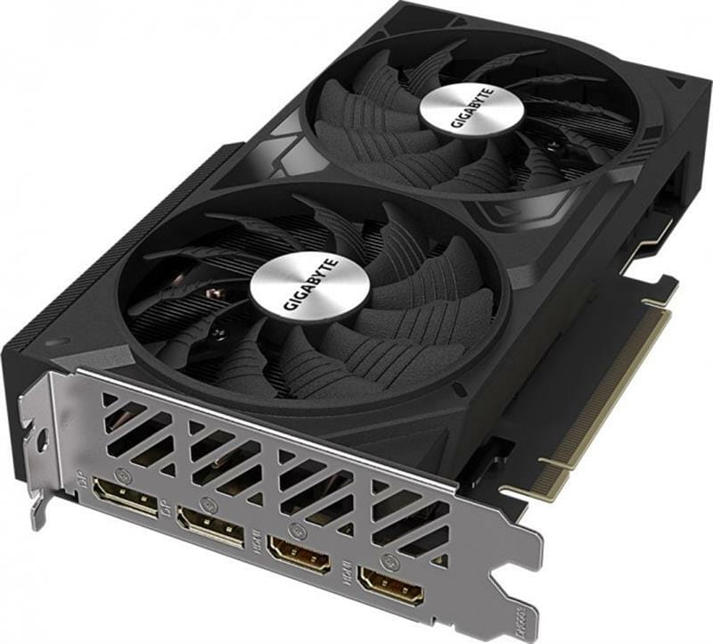 Видеокарта GF RTX 4060 Ti  8GB GDDR6 WindForce OC Gigabyte (GV-N406TWF2OC-8GD)
