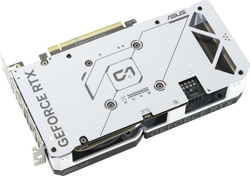 Видеокарта GF RTX 4060 8GB GDDR6 Dual OC White Asus (DUAL-RTX4060-O8G-WHITE)
