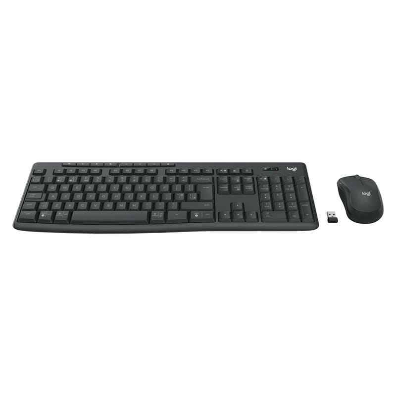 Комплект (клавиатура, мышь) беспроводной Logitech MK370 Black USB (L920-012077)