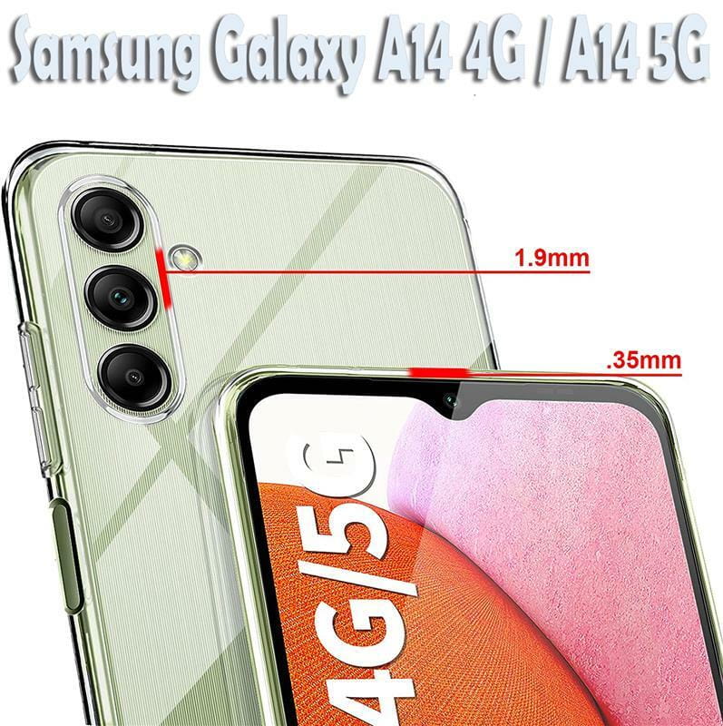 Чeхол-накладка BeCover для Samsung Galaxy A14 SM-A145/A14 G5 SM-A146 Transparancy (708971)