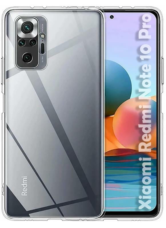 Чeхол-накладка BeCover для Xiaomi Redmi Note 10 Pro Transparancy (708938)