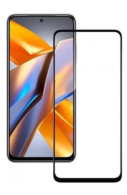 Защитное стекло BeCover для Xiaomi Poco M5s Black (709252)