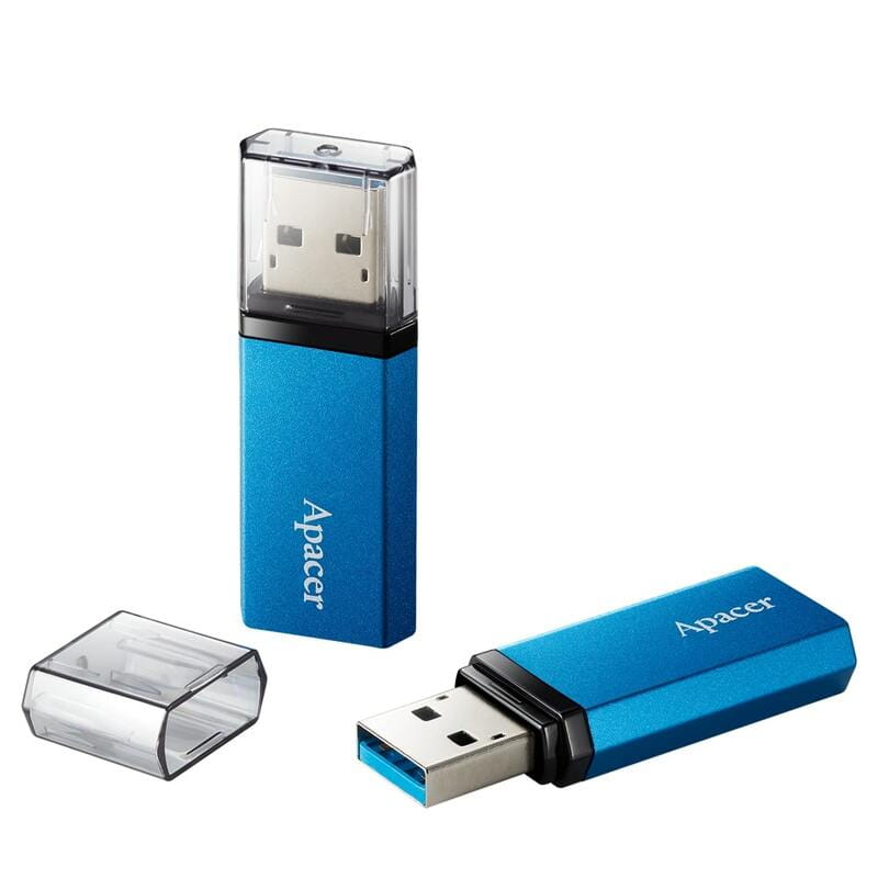 Флеш-накопитель USB3.2 64GB Apacer AH25C Ocean Blue (AP64GAH25CU-1)