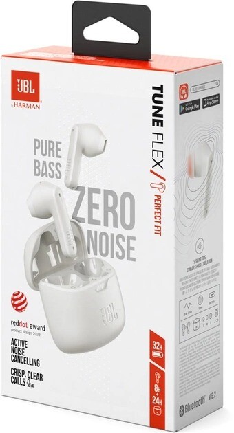 Bluetooth-гарнітура JBL Tune Flex White (JBLTFLEXWHT)