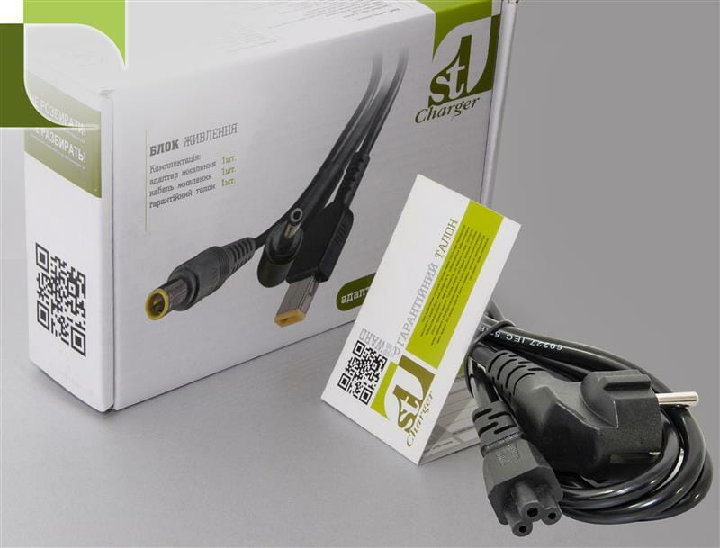 Блок питания 1StCharger для ноутбука Asus 19V 65W 3.42A 4.5х3.0мм + каб.пит. (AC1STAS65WE)