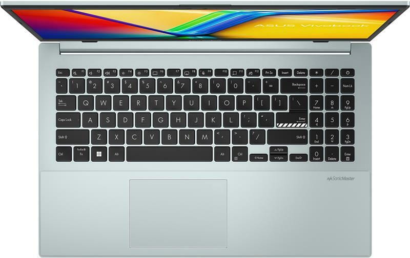 Ноутбук Asus Vivobook Go 15 E1504FA-BQ089 (90NB0ZR3-M003Y0) Green Grey