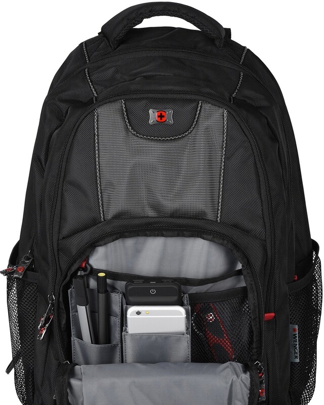 Рюкзак для ноутбука Wenger Pillar Black/Grey (600633)