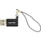 Фото - Адаптер Cabletime USB - USB Type-C V 3.0 (M/F) Black (CP73B) | click.ua