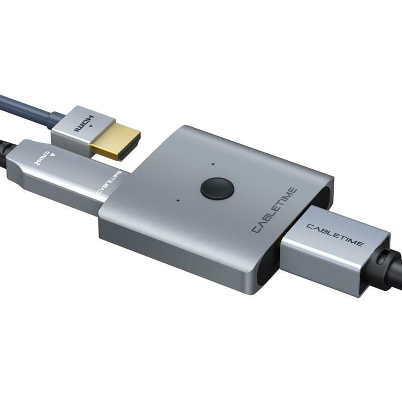 Свитч Сabletime HDMI - 2xHDMI (F/F), Switcher 2.0 (CP30G)