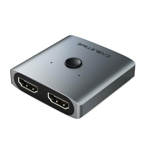 Photos - Cable (video, audio, USB) Світч Сabletime HDMI - 2xHDMI (F/F), Switcher 2.0  CP30G(CP30G)