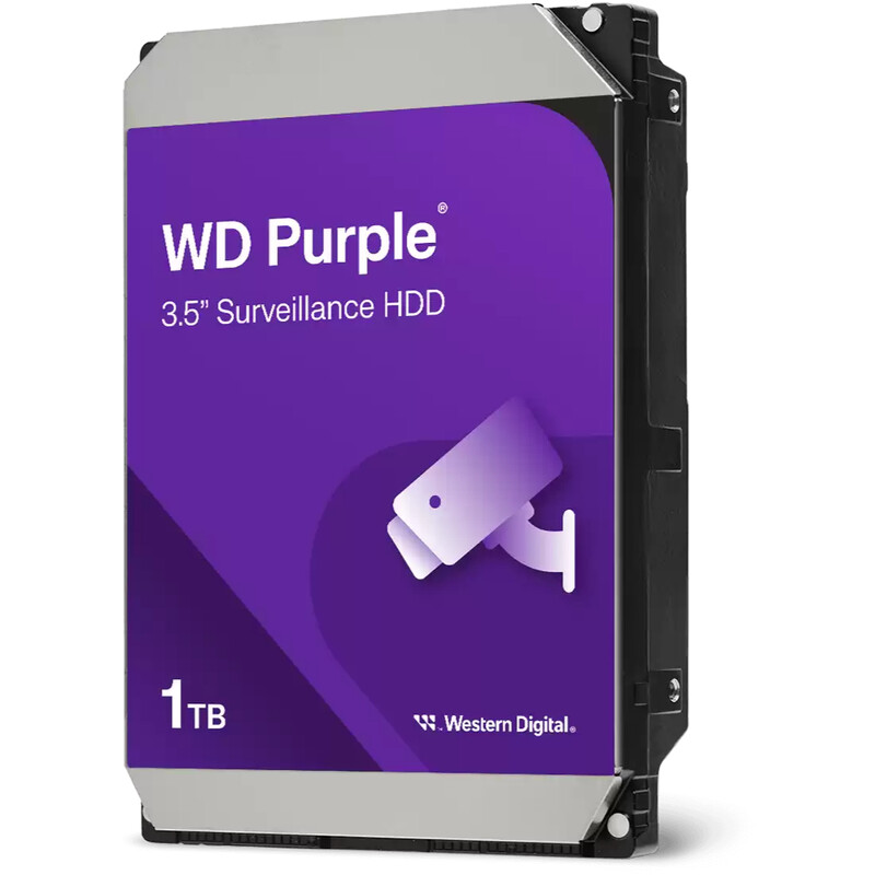 Накопичувач HDD SATA 1.0TB WD Purple 5400rpm 64MB (WD11PURZ)