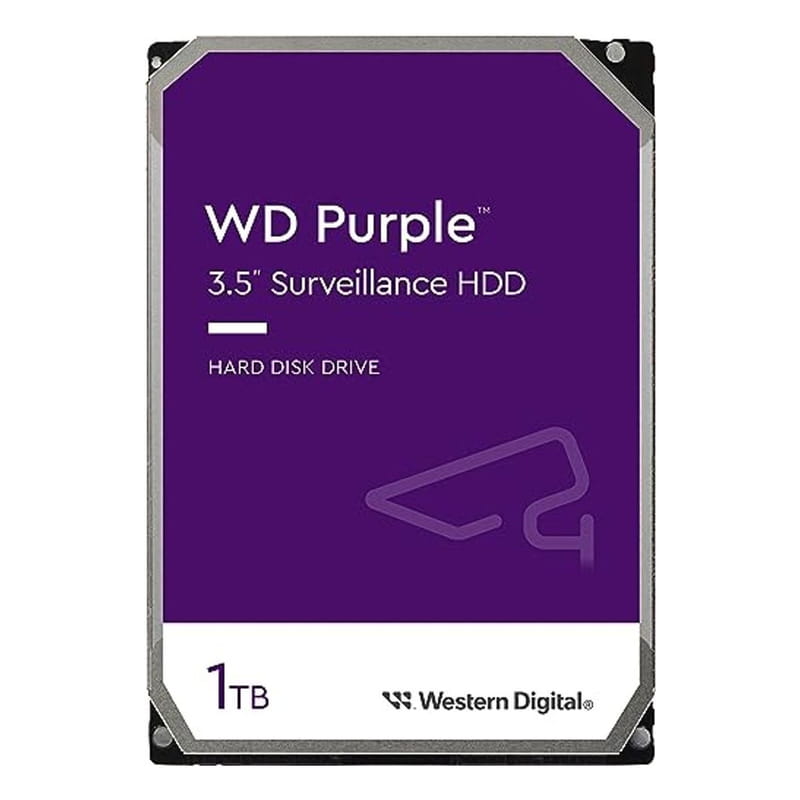 Накопитель HDD SATA 1.0TB WD Purple 5400rpm 64MB (WD11PURZ)