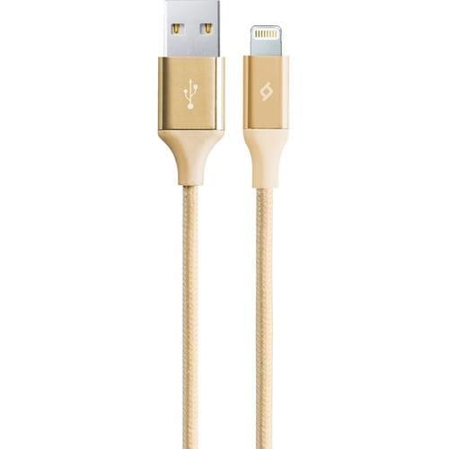 Фото - Кабель TTEC   USB - Lightning (M/M), AlumiCable, 1.2 м, Gold  2DK16A (2DK16A)