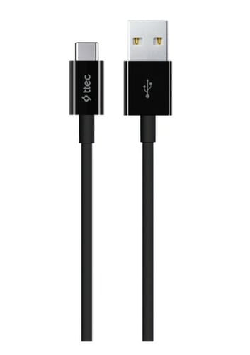 Фото - Кабель TTEC   USB - USB Type-C (M/M), 1.2 м, Black  2DK12S (2DK12S)