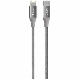 Кабель Ttec AlumiCable USB Type-C - Lightning (M/M), 1.5 м, Space Gray (2DK41UG)