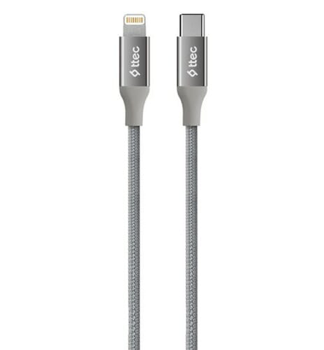 Фото - Кабель TTEC   AlumiCable USB Type-C - Lightning , 1.5 м, Space Gray (2D (M/M)