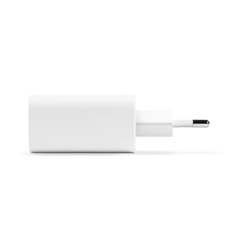 Сетевое зарядное устройство Ttec SmartCharger Duo USB-C/USB-A 2.4А/12Вт White (2SCS25B)