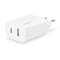 Фото - Сетевое зарядное устройство Ttec SmartCharger Duo PD USB-C/USB-A 32Вт White (2SCS24B) | click.ua