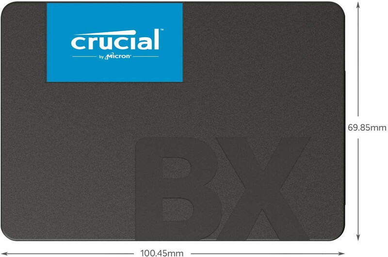 Накопитель SSD 2TB Crucial BX500 2.5" SATAIII 3D NAND TLC (CT2000BX500SSD1)