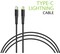 Фото - Кабель Intaleo CBFLEXTL1 USB Type-C - Lightning (M/M), 1.2 м, Black (1283126542459) | click.ua