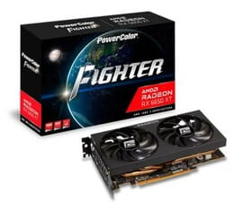 Видеокарта AMD Radeon RX 6650 XT 8GB GDDR6 Fighter PowerColor (AXRX 6650 XT 8GBD6-3DH)